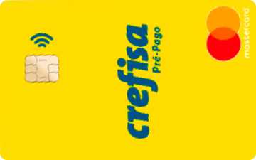 Cartão pré-pago Mastercard Crefisa
