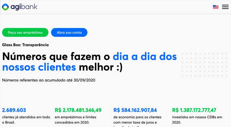 Informações gerais - Agibank