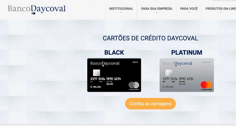 Cartão de crédito Black Banco Daycoval