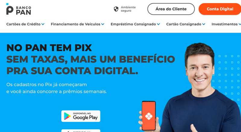 Informações gerais - Banco PAN