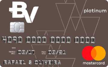 Cartão de crédito BV Platinum Banco Votorantim