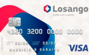 Cartão de crédito Visa Losango Banco Losango