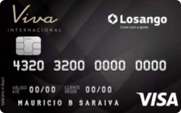 Cartão de crédito Viva Internacional Banco Losango
