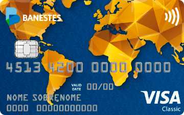 Cartão de crédito Visa Internacional Banestes